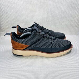 Cole Haan Men's Size 12 Grand Atlantic Sneaker Marine Blue British Tan